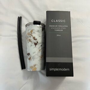 Brand new simple modern tumbler